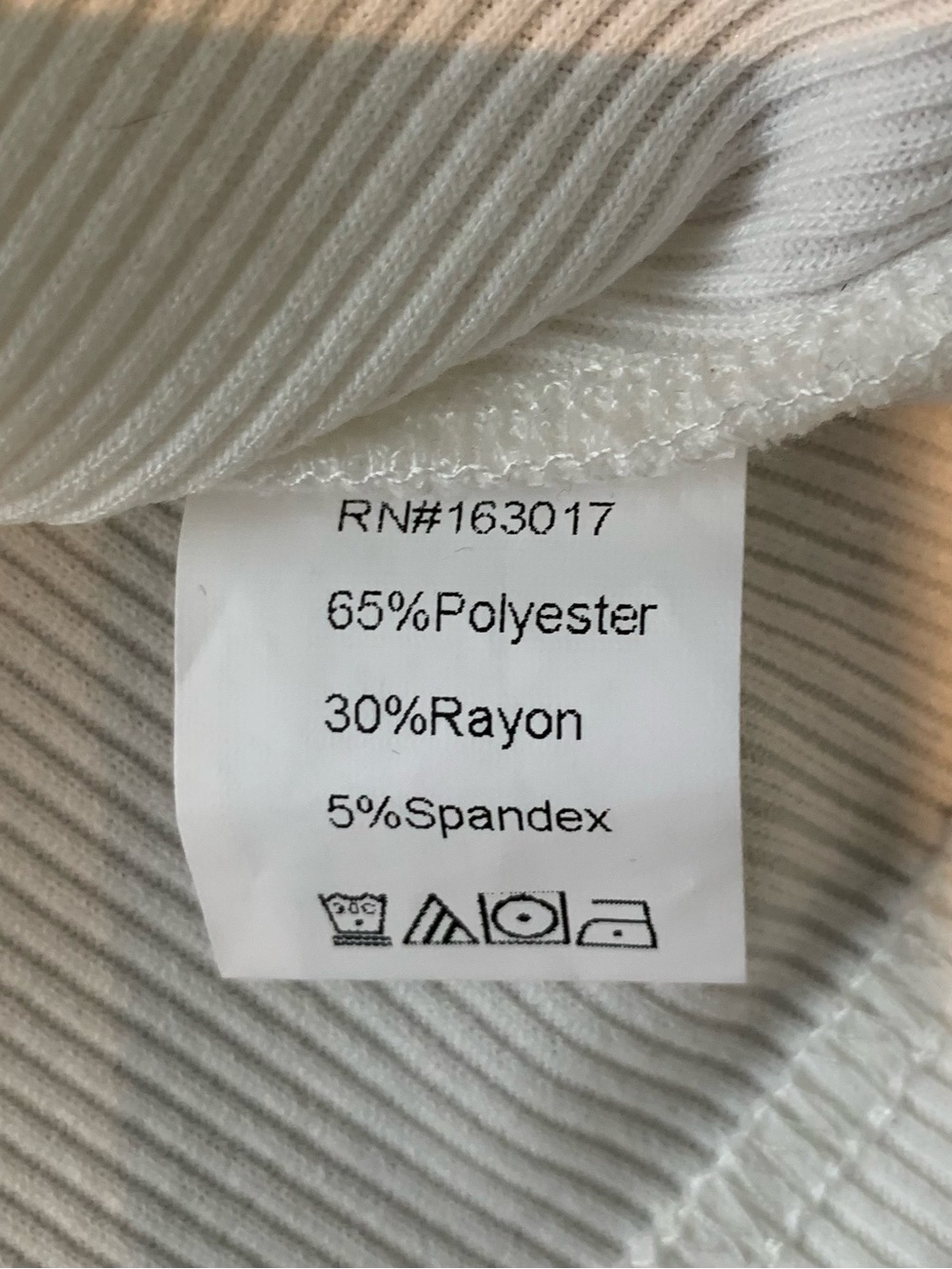 Princess Polly Cream Ribbed Tank Top - Picture 14 of 15